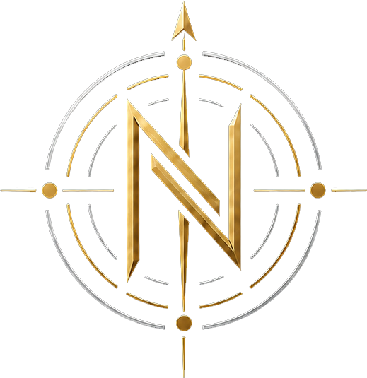 Northcore logo: compass