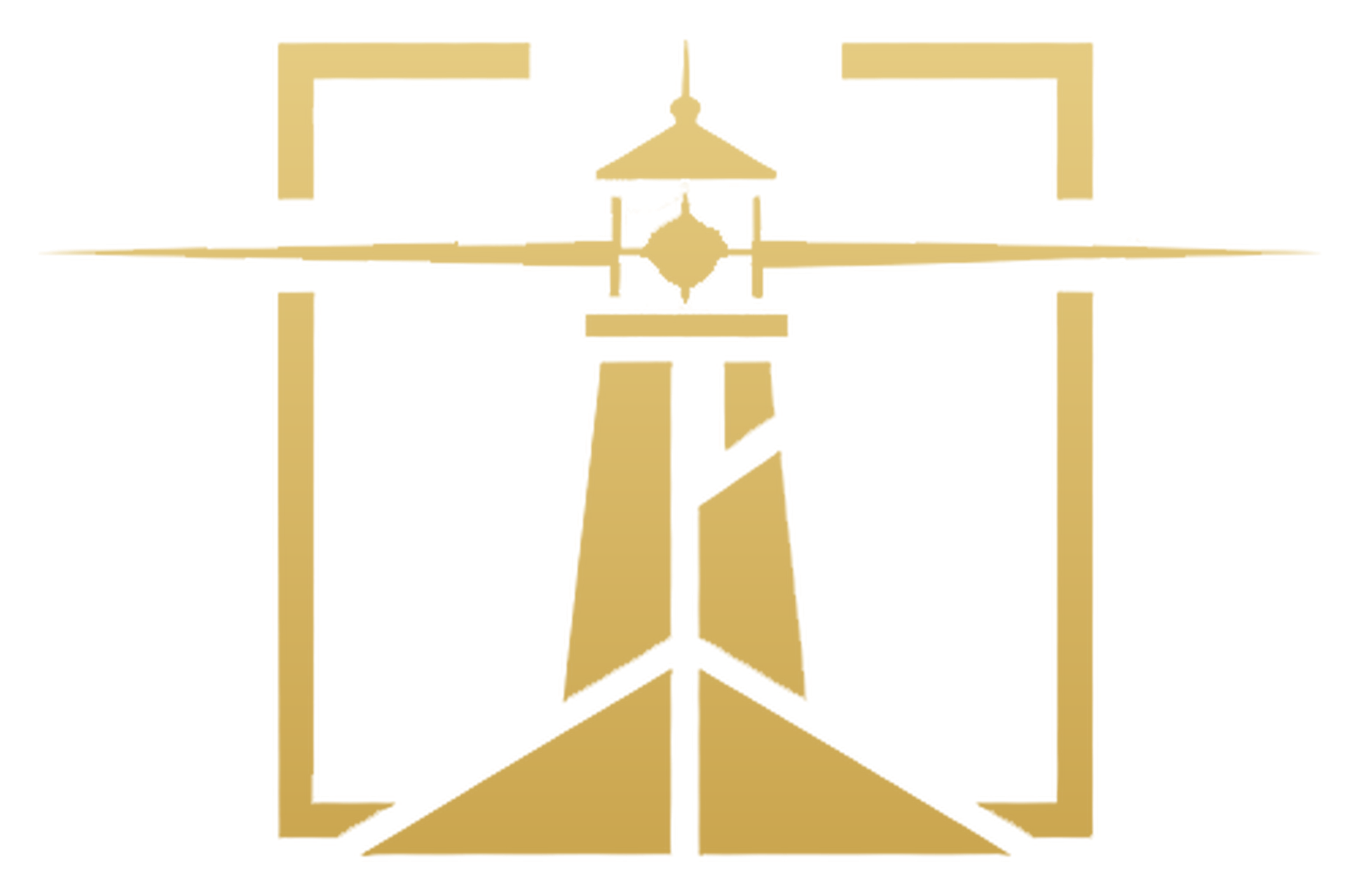 Northlightframe logo: lighthouse in a frame